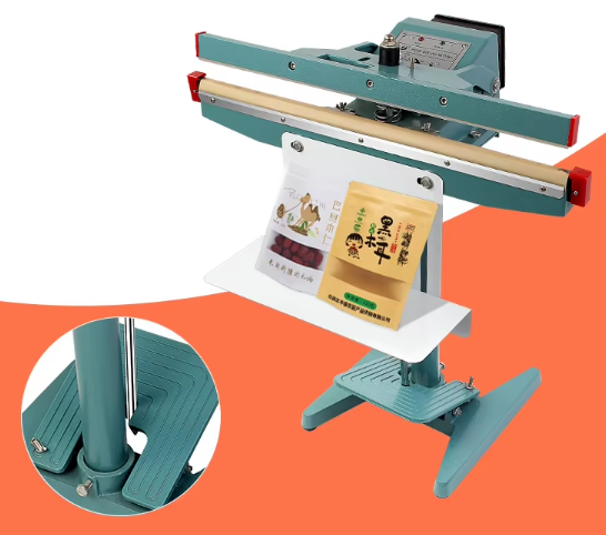 Zhejiang Tianyu Industry Co., Ltd Supplier Factory Manufacturer Make and Supply Foot Operated Impulse Sealer Foot Pedal Type PFS-D-Series Plastic Paper and Plastic Bag Heat Sealing Machine