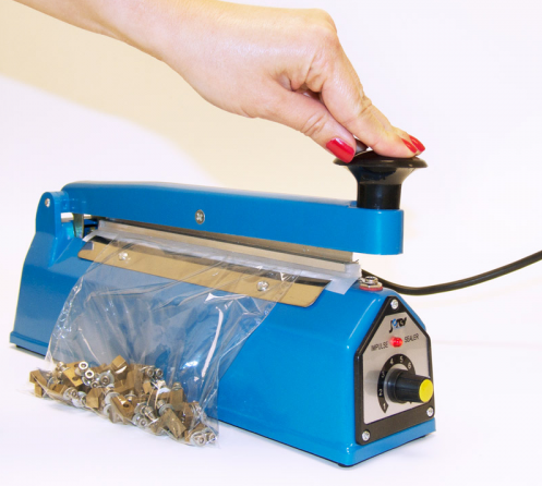 Zhejiang Tianyu Industry Co. Ltd Supplier Factory Manufacturer Make and Wholesale Heavy Duty Impulse Plastic Bag Sealer Plastic ABS Shell PFS-Series Hand-operated Tabletop Heat Sealing Machine