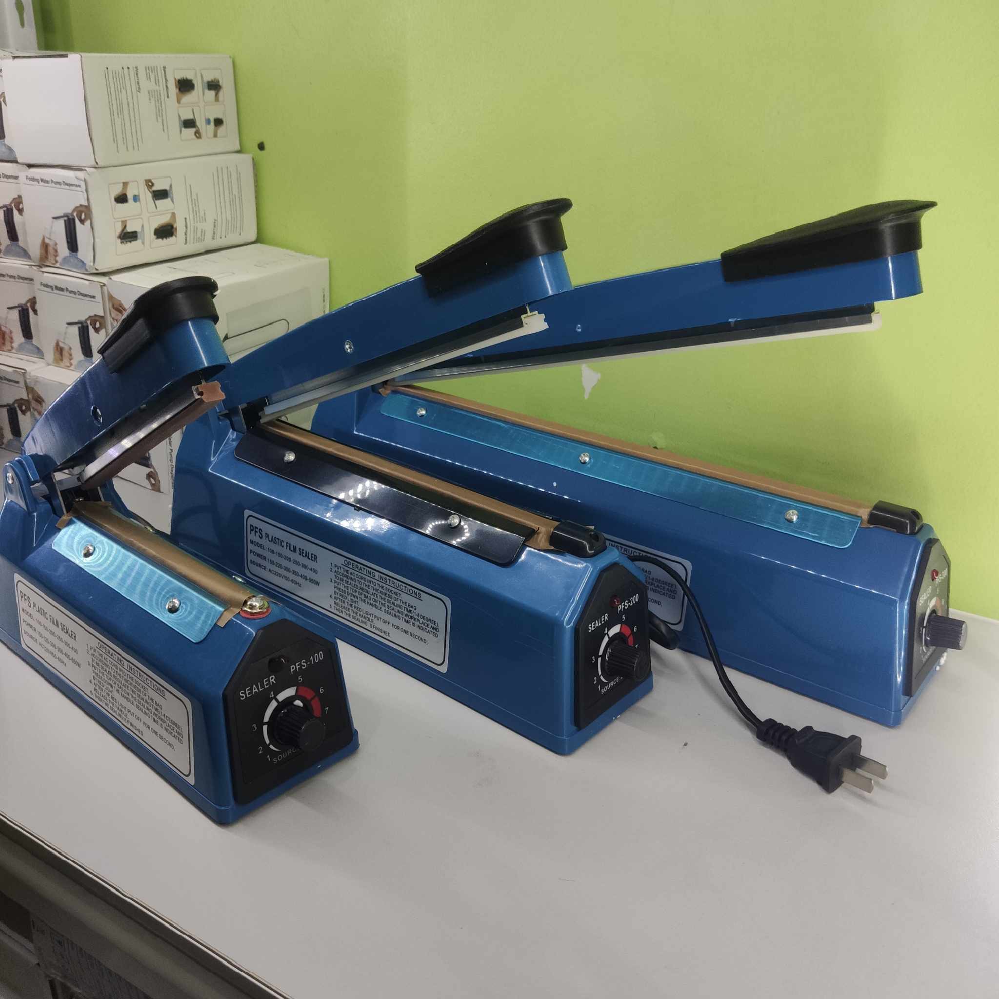 Zhejiang Tianyu Industry Co. Ltd.Supplier Factory Manufacturer Make and Export Hand Impulse Sealer Plastic Body PFS-Series Electric Plastic Bag and Film Paper Heat Sealing Machine Zhejiang Tianyu Industry Co. Ltd.Supplier Factory Manufacturer Make and Export Hand Impulse Sealer Plastic Body PFS-Series Electric Plastic Bag and Film Paper Heat Sealing Machine