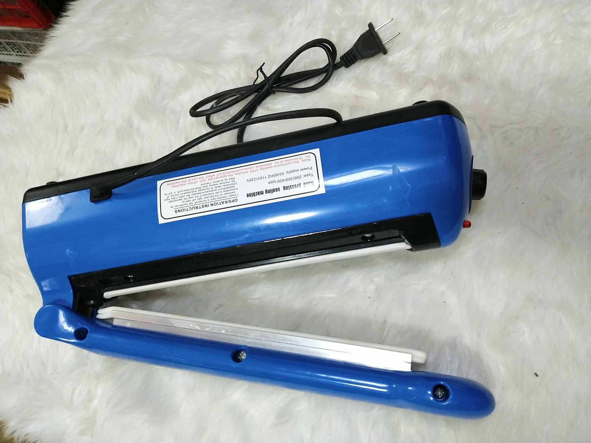 Zhejiang Tianyu Industry Co., Ltd Supplier Factory Manufacturer Make and Wholesale Heat Sealers Plastic ABS Body PFS-B Series Poly Bag and Plastic Film Impulse Sealing Machines