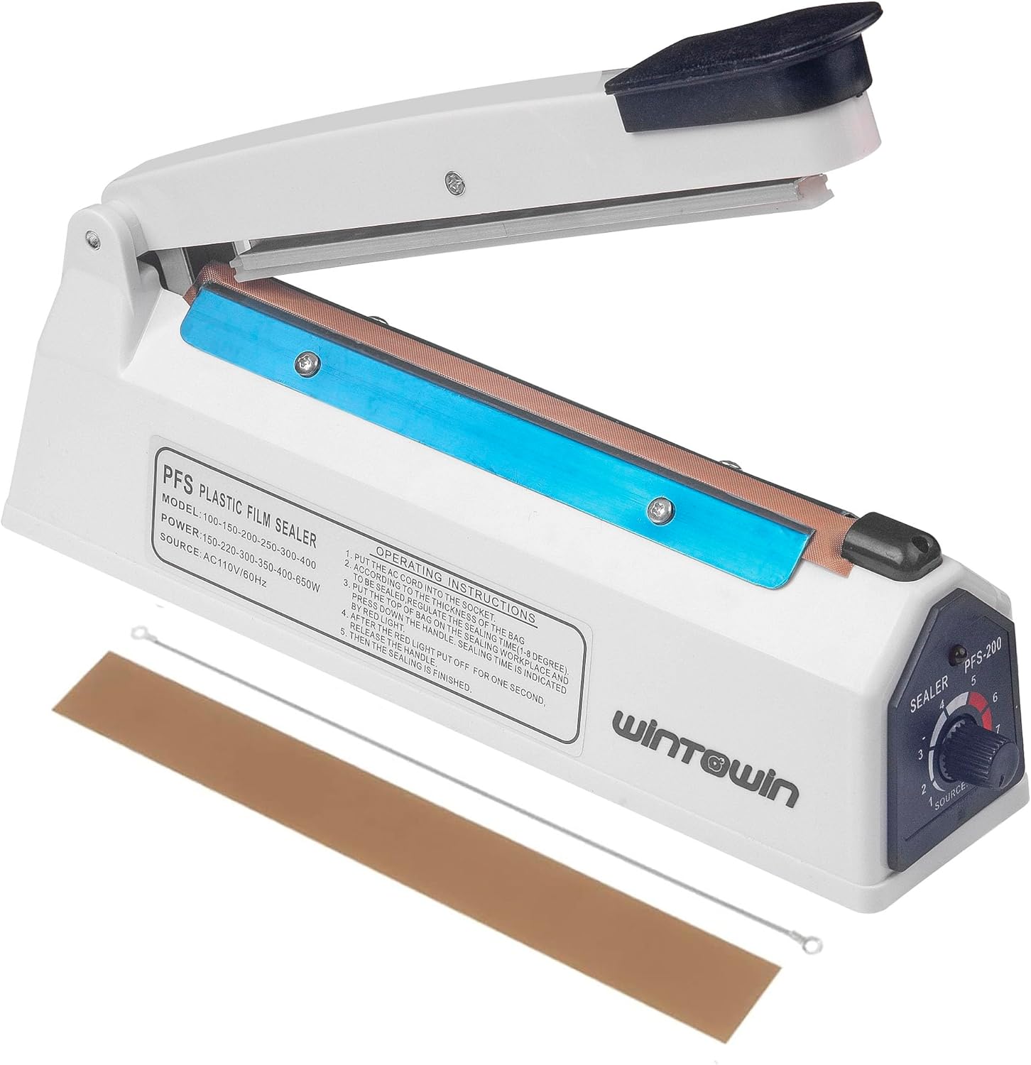 Zhejiang Tianyu Industry Co. ,Ltd Supplier Factory Manufacturer Make and Wholesale Impulse Hand Sealer Iron Case FS-Series Plastic Bag Pouch Heat Packing Machine