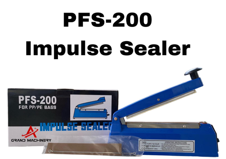 Zhejiang Tianyu Industry Co. Ltd Supplier Factory Manufacturer Make and Wholesale Heat Sealers Plastic Body PFS-Series Plastic Poly Bag Hand Impulse Sealing Machines