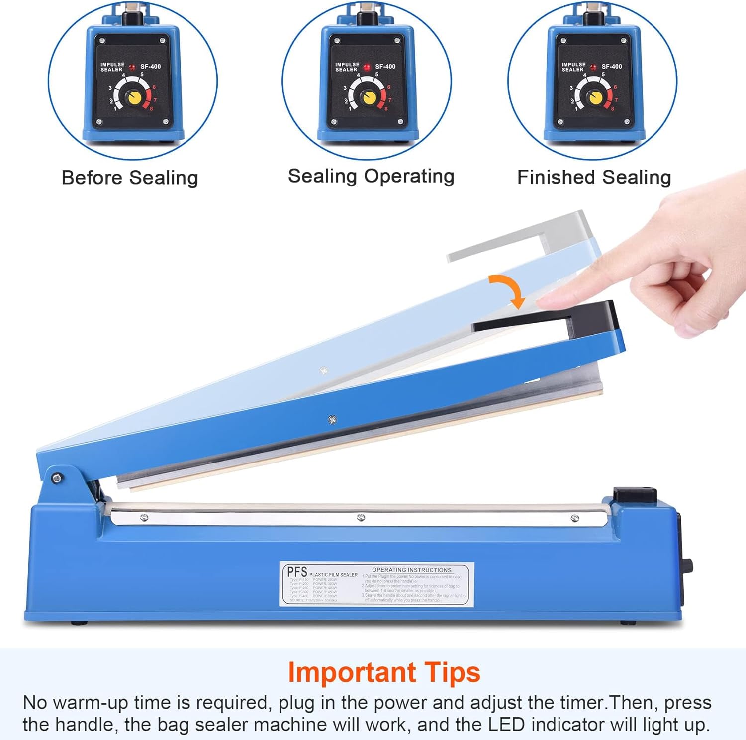 Zhejiang Tianyu Industry Co. Ltd Supplier Factory Manufacturer Make and Supply Plastic ABS Shell PFS-Series Poly Tubing Plastic Film Bag Impulse Heat Sealer Machine Zhejiang Tianyu Industry Co. Ltd Supplier Factory Manufacturer Make and Supply Plastic ABS Shell PFS-Series Poly Tubing Plastic Film Bag Impulse Heat Sealer Machine