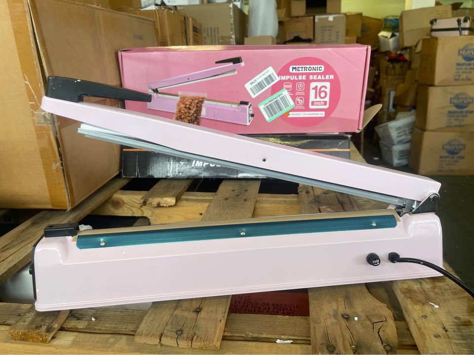 Zhejiang Tianyu Industry Co. Ltd. Supplier Factory Manufacturer Make and Export Plastic Bag Heat Sealing Machine Iron Case FS-Series  Impulse Heat Sealer