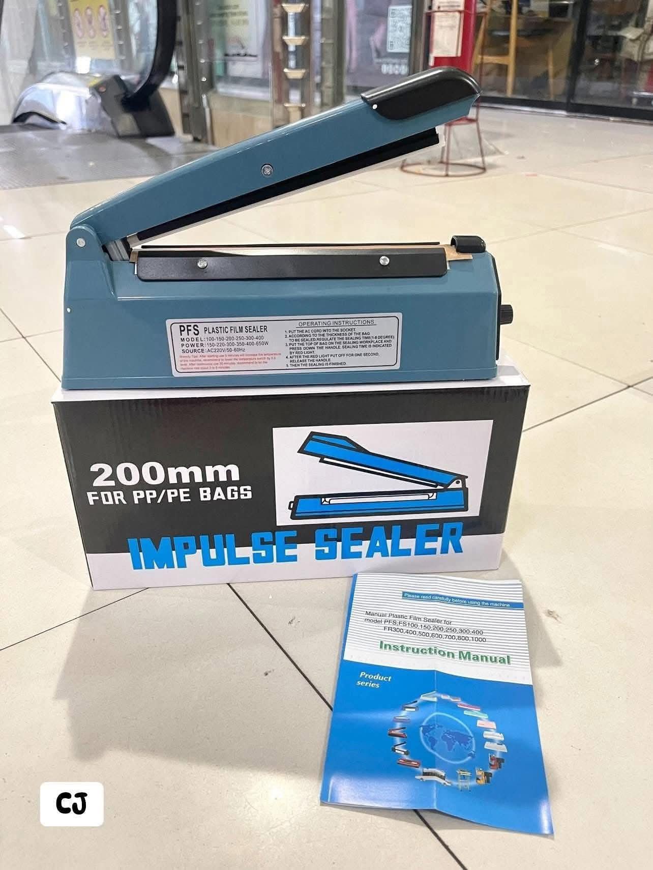 Zhejiang Tianyu Industry Co., Ltd Supplier Factory Manufacturer Make and Sale Hand Impulse Heat Sealers Plastic ABS Body PFS-Series Manual Heating Sealing Machines
