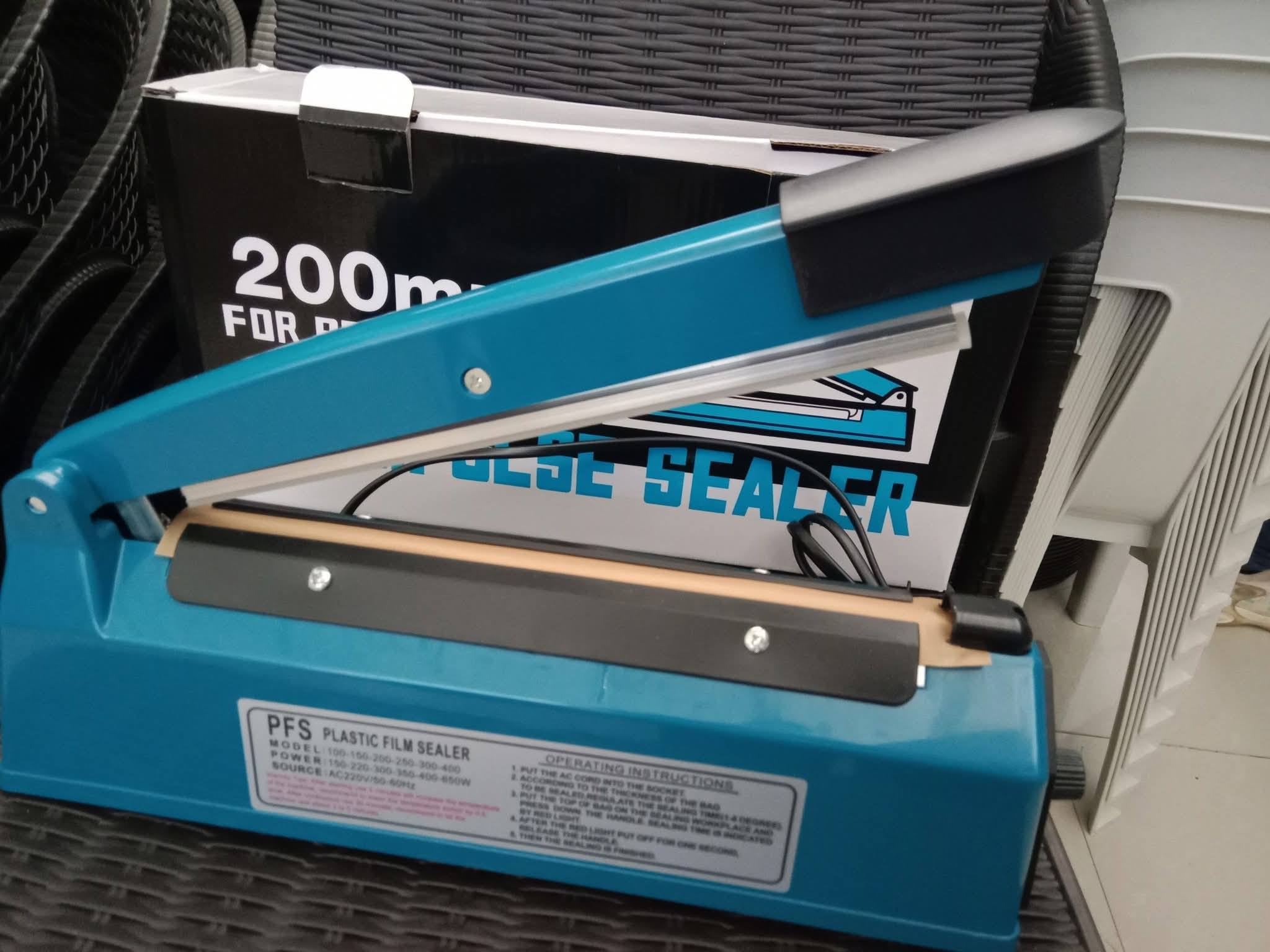 Zhejiang Tianyu Industry Co., Ltd.Supplier Factory Manufacturer Make and Supply Desktop Impluse Heat Sealer Plastic ABS Shell PFS-Series Hand Plastic Bag Heat Sealing Machine