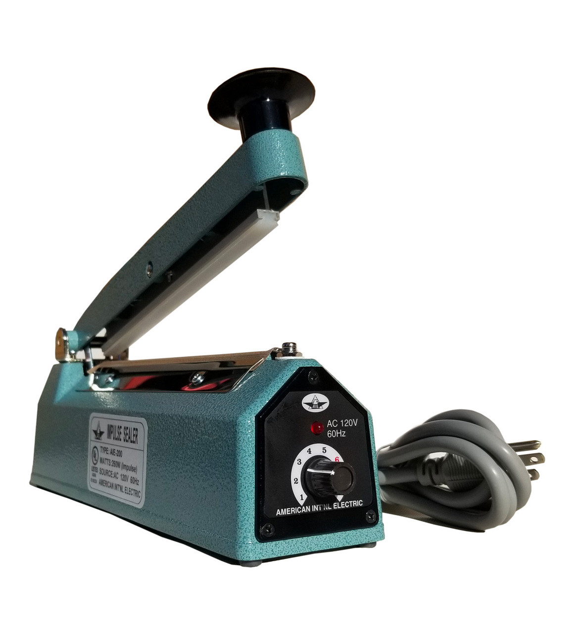 Zhejiang Tianyu Industry Co. ,Ltd Supplier Factory Manufacturer Make and Export Hand Heat Sealing Machine Iron Case FS-Series Manual Plastic Bag Impulse Heat Sealer