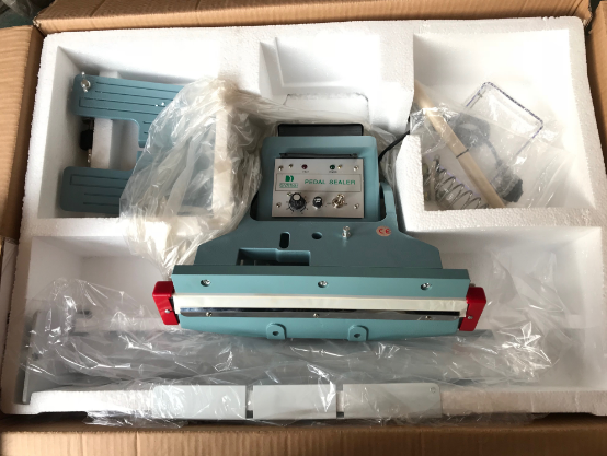 Zhejiang Tianyu Industry Co., Ltd Supplier Factory Manufacturer Export Single Jaw Foot Impulse Heat Sealer With Cutter Foot Pedal PFS-Series Foot Operated Plastic Bag Heat Sealing Machine