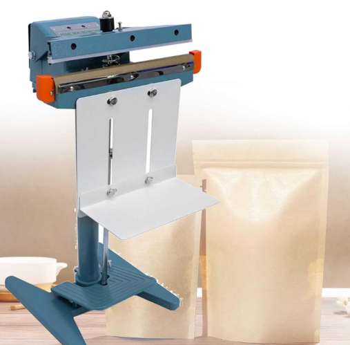 Zhejiang Tianyu Industry Co., Ltd Supplier Factory Manufacturer Export Single Jaw Foot Impulse Heat Sealer With Cutter Foot Pedal PFS-Series Foot Operated Plastic Bag Heat Sealing Machine