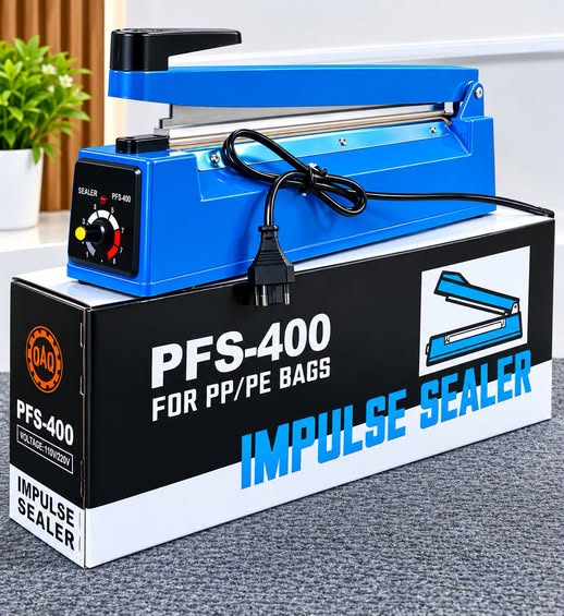 Zhejiang Tianyu Industry Co., Ltd Supplier Factory Manufacturer Make and Sale Impulse Plastic Bag Sealer Plastic ABS Shell PFS-Series Tabletop Poly-tubing Heat Sealing Machine