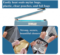 <strong>Impulse Sealer Aluminum Body Plastic Sealing Machine AFS-100</strong>